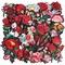 60pcs Random Assorted Flowers Sewing on/Iron on Patches, Embroidered Sew Applique Repair Patches for Jeans, Jackets, Backpacks and Clothes DIY Patches
